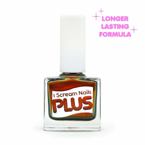 Nail polish swatch / manicure of shade I Scream Nails Hyper Reality