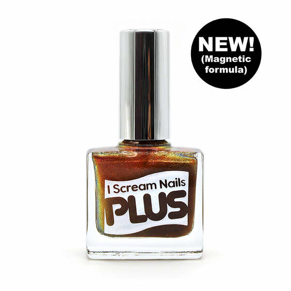 Nail polish swatch / manicure of shade I Scream Nails Eye of the tiger