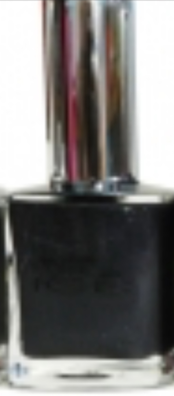 Nail polish swatch / manicure of shade Pure Ice Black Velour