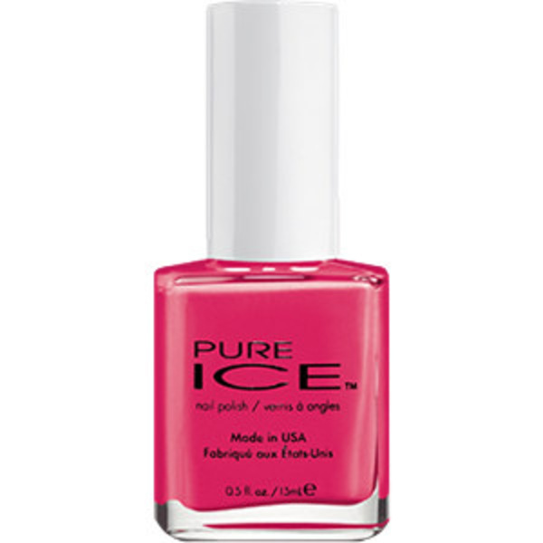 Nail polish swatch / manicure of shade Pure Ice After Hours (pink)