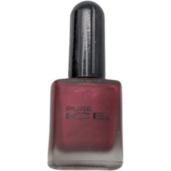 Nail polish swatch / manicure of shade Pure Ice Bordeaux