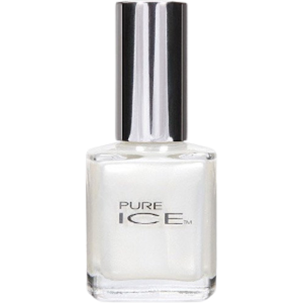 Nail polish swatch / manicure of shade Pure Ice Platinum