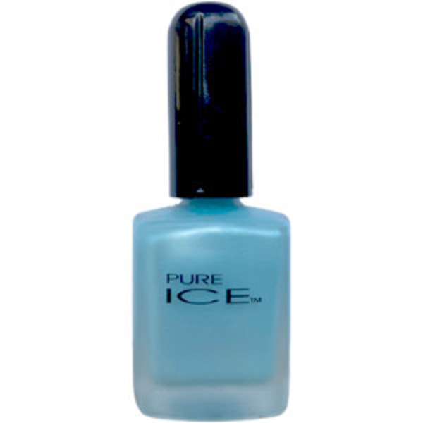 Nail polish swatch / manicure of shade Pure Ice Sky