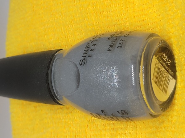 Nail polish swatch / manicure of shade Sinful Colors Where Oh Werewolf
