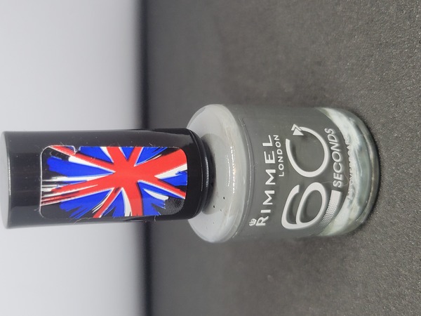 Nail polish swatch / manicure of shade Rimmel Man Overboard