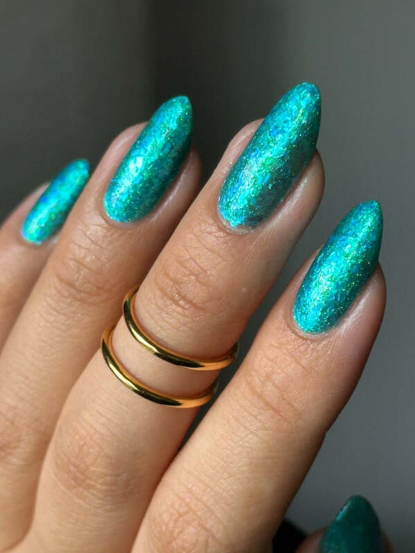 Nail polish swatch / manicure of shade Cuticula Closest Thing We Have To Magic