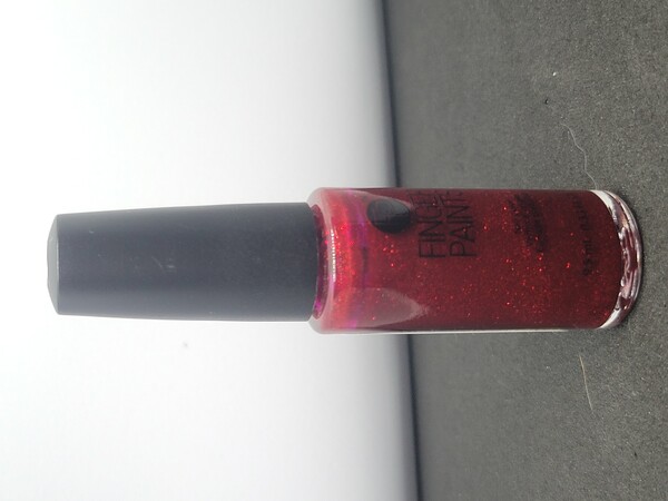 Nail polish swatch / manicure of shade FingerPaints Restoration Red