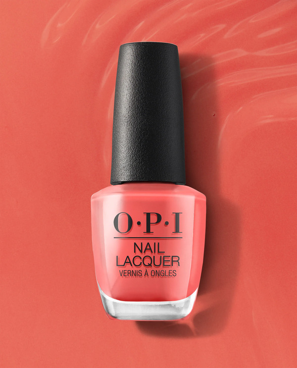 Nail polish swatch / manicure of shade OPI Tempur-ture is Rising!