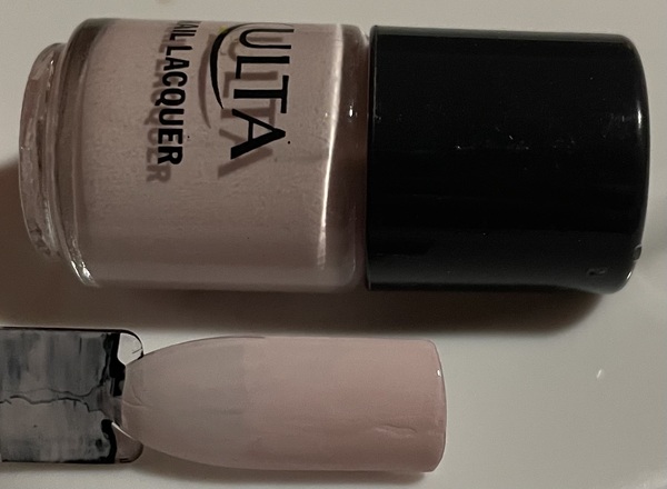 Nail polish swatch / manicure of shade Ulta Hostess