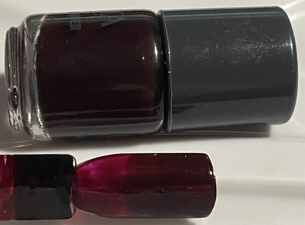 Nail polish swatch / manicure of shade Ulta Berry Present-able