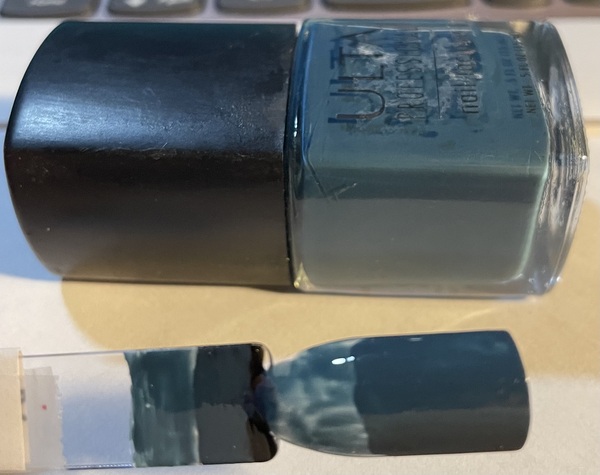 Nail polish swatch / manicure of shade Ulta Soho Bleu