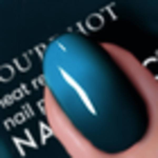 Nail polish swatch / manicure of shade Nails.inc Getting Hot in Here