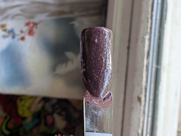 Nail polish swatch / manicure of shade Revel Last Leaf