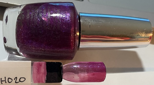 Nail polish swatch / manicure of shade OPI Infinite Shine Feelin' Libra-ted