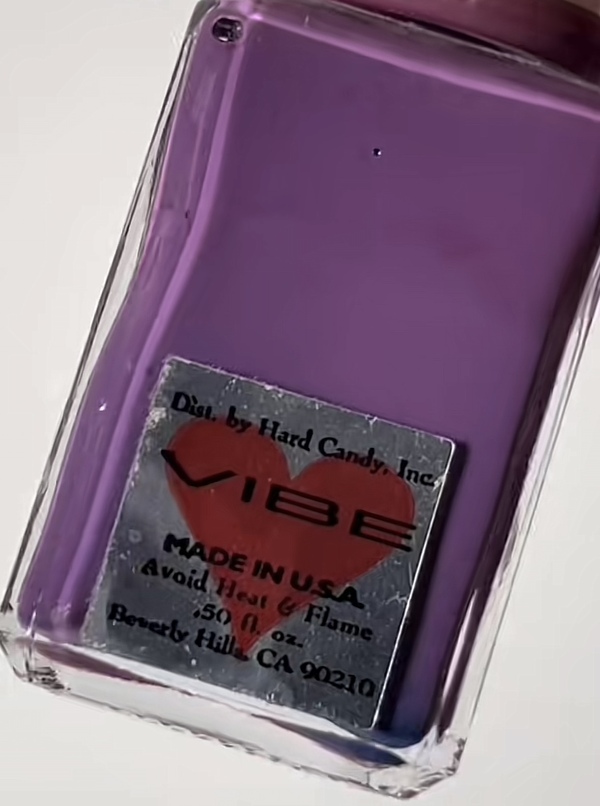 Nail polish swatch / manicure of shade Hard Candy Vibe