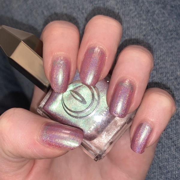 Nail polish swatch / manicure of shade Mooncat Robotica