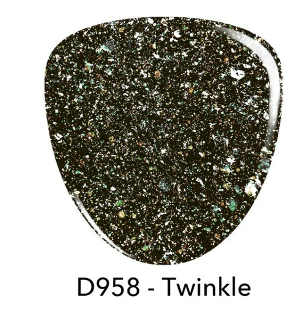 Nail polish swatch / manicure of shade Revel Twinkle