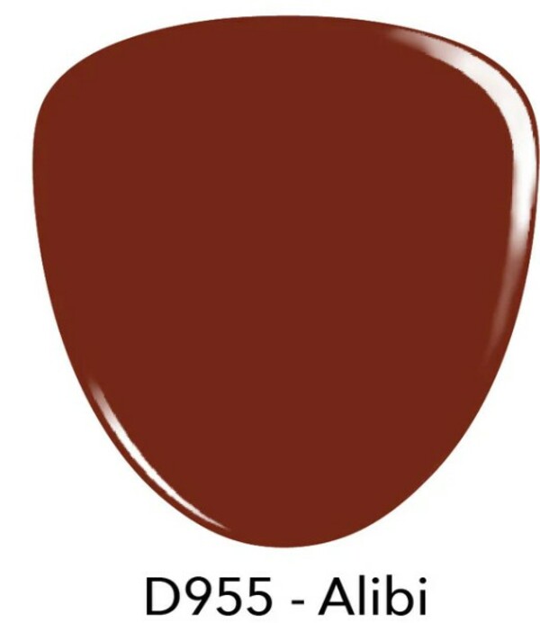 Nail polish swatch / manicure of shade Revel Alibi