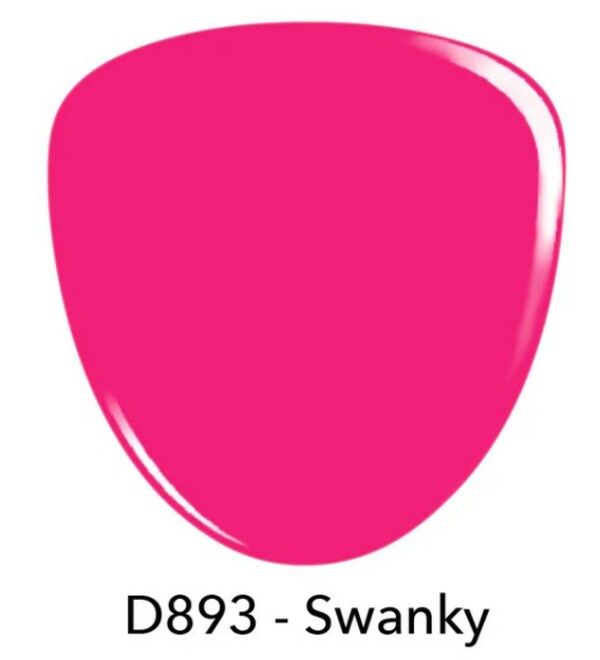 Nail polish swatch / manicure of shade Revel Swanky