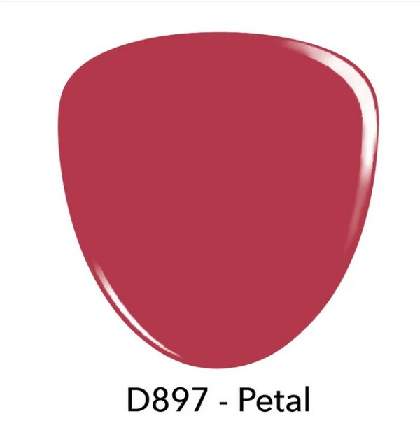 Nail polish swatch / manicure of shade Revel Petal