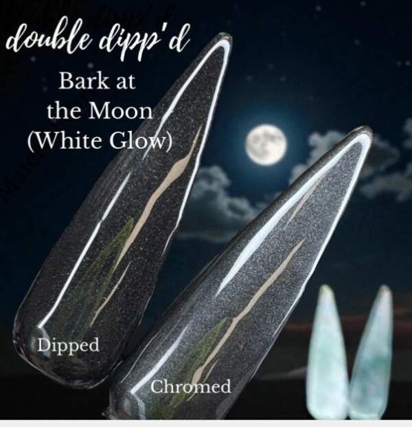 Nail polish swatch / manicure of shade Double Dipp'd Bark at the Moon