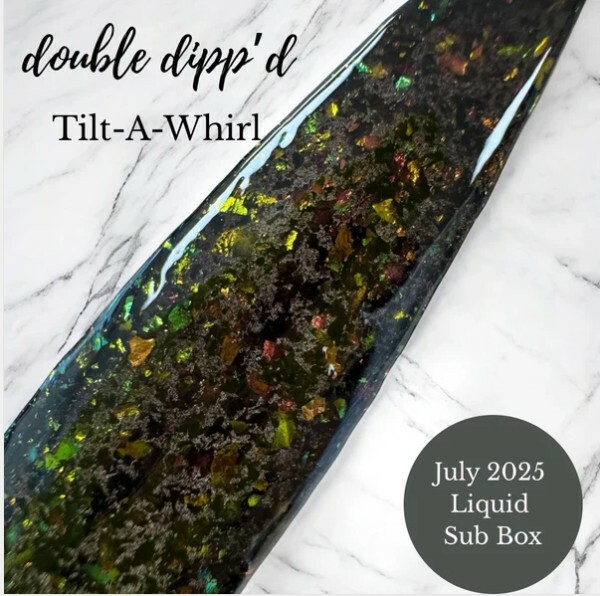 Nail polish swatch / manicure of shade Double Dipp'd Tilt-A-Whirl