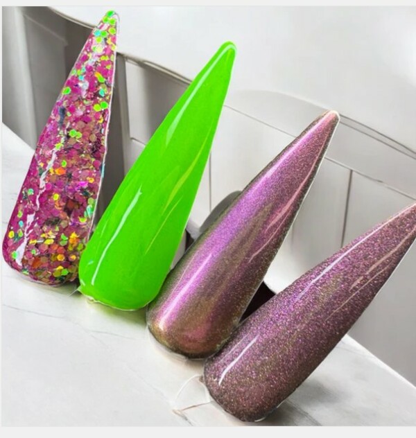 Nail polish swatch / manicure of shade Double Dipp'd Funnel Cakes
