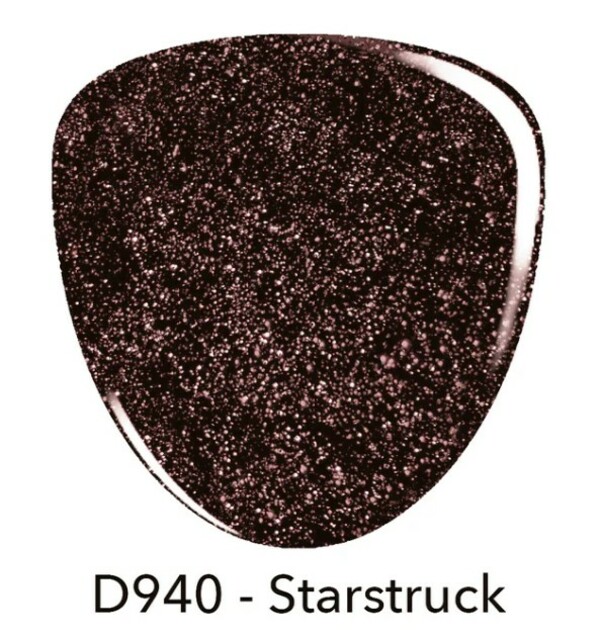 Nail polish swatch / manicure of shade Revel Starstruck