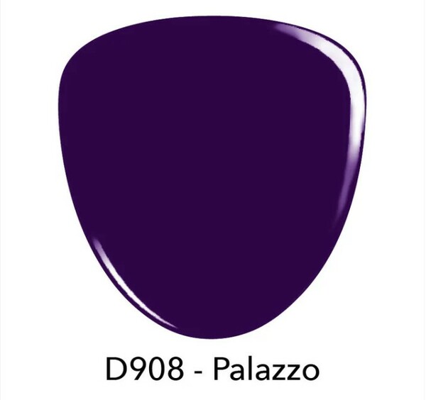 Nail polish swatch / manicure of shade Revel Palazzo