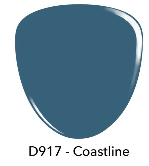 Nail polish swatch / manicure of shade Revel Coastline
