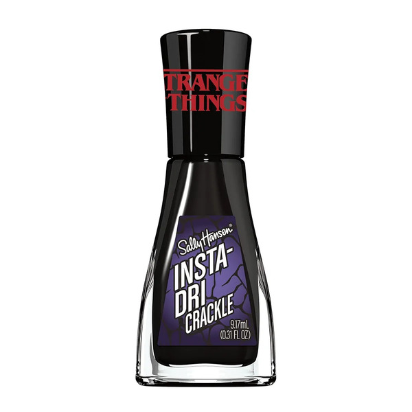 Nail polish swatch / manicure of shade Sally Hansen Insta-Dri Nether