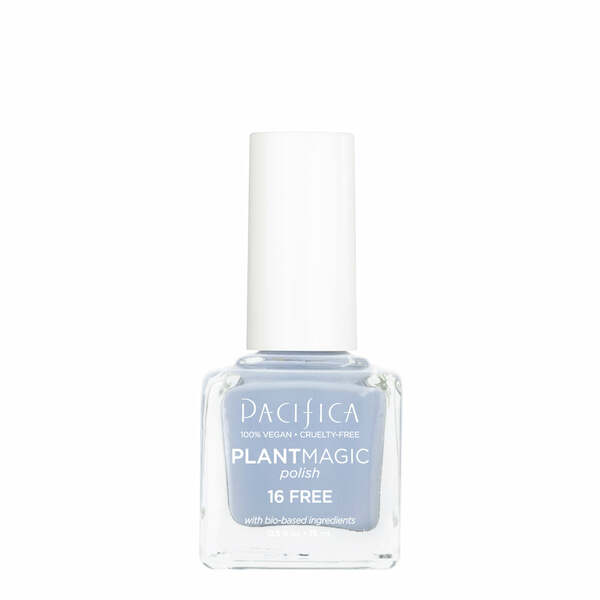 Nail polish swatch / manicure of shade Pacifica Blue moon