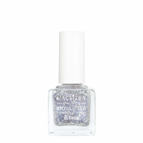 Nail polish swatch / manicure of shade Pacifica Fairy dust