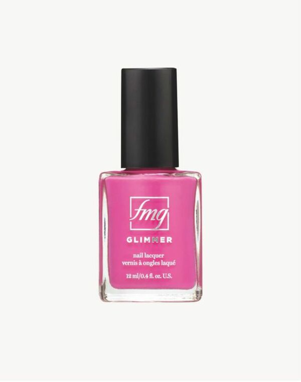 Nail polish swatch / manicure of shade Avon Magenta retrograde