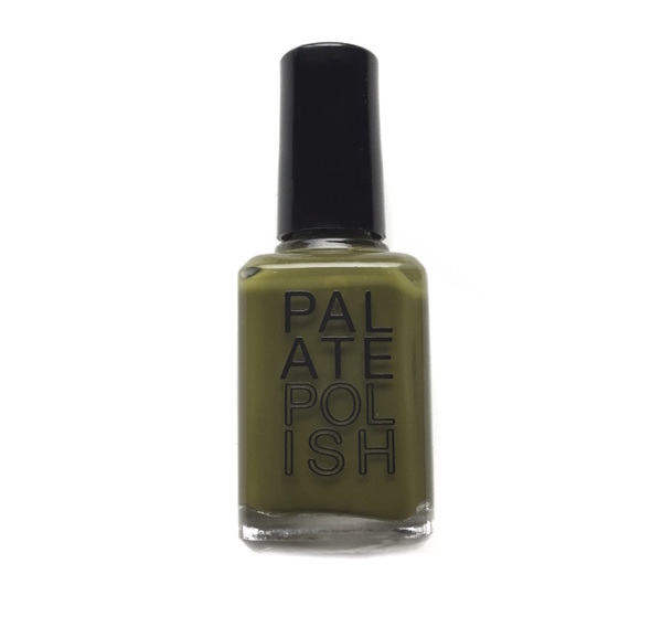 Nail polish swatch / manicure of shade Palate Polish Chimichurri