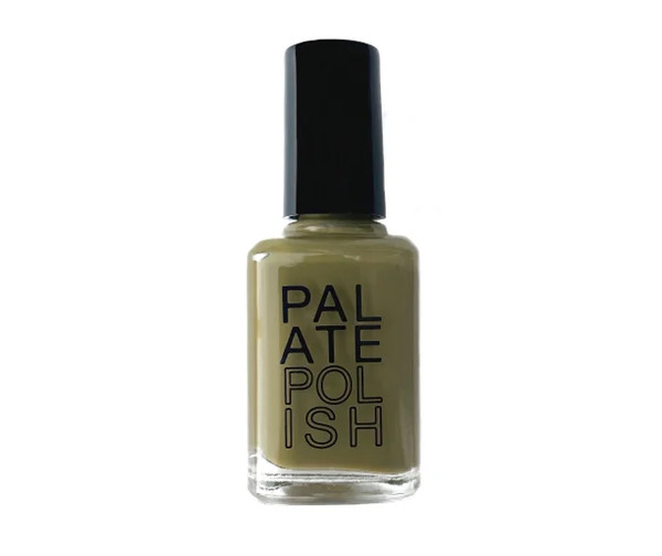 Nail polish swatch / manicure of shade Palate Polish Sage
