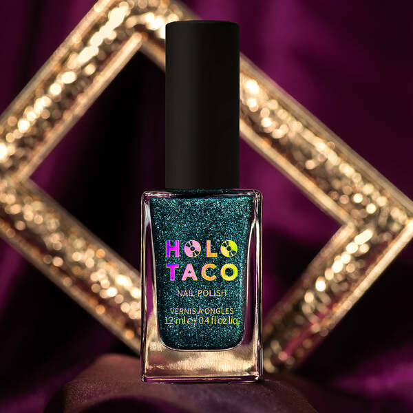 Nail polish swatch / manicure of shade Holo Taco Venetian Views