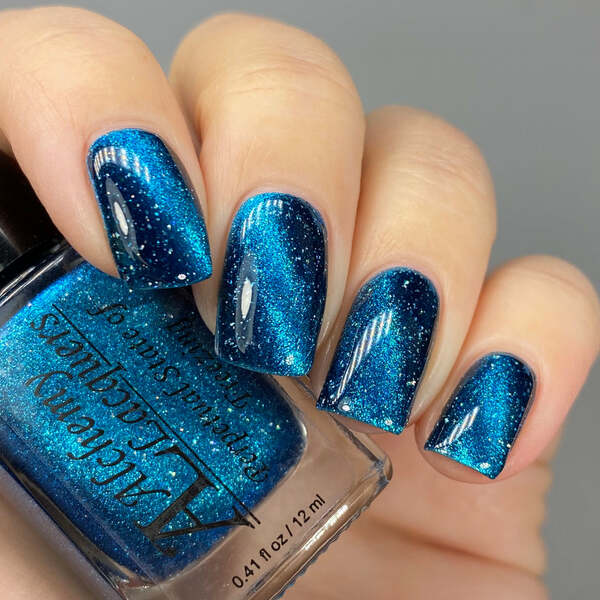 Nail polish swatch / manicure of shade Alchemy Lacquers Perpetual State of Freezing