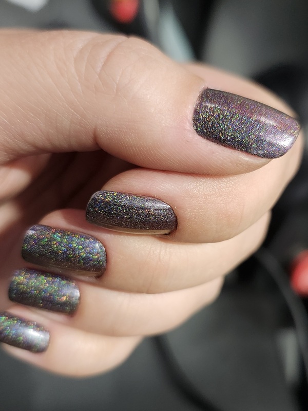 Nail polish swatch / manicure of shade Inspired Sense Braveheart