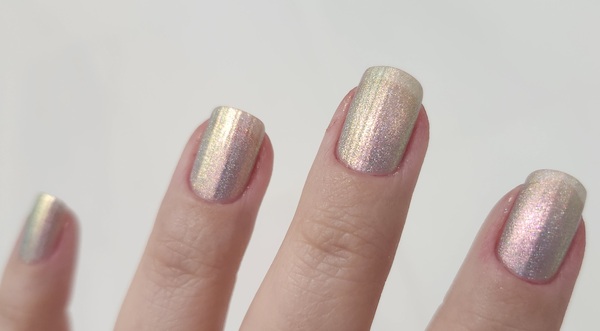 Nail polish swatch / manicure of shade Inspired Sense Pastel Prism