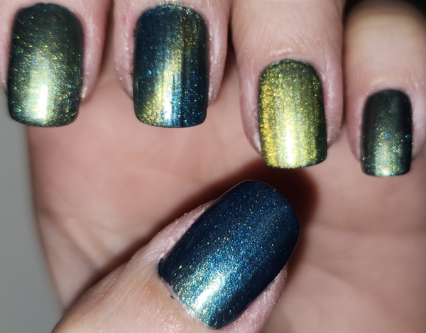 Nail polish swatch / manicure of shade Inspired Sense Star of the Sea