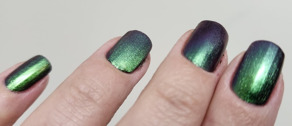 Nail polish swatch / manicure of shade Inspired Sense Vixen's Vacation