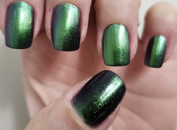 Nail polish swatch / manicure of shade Inspired Sense Vixen's Vacation