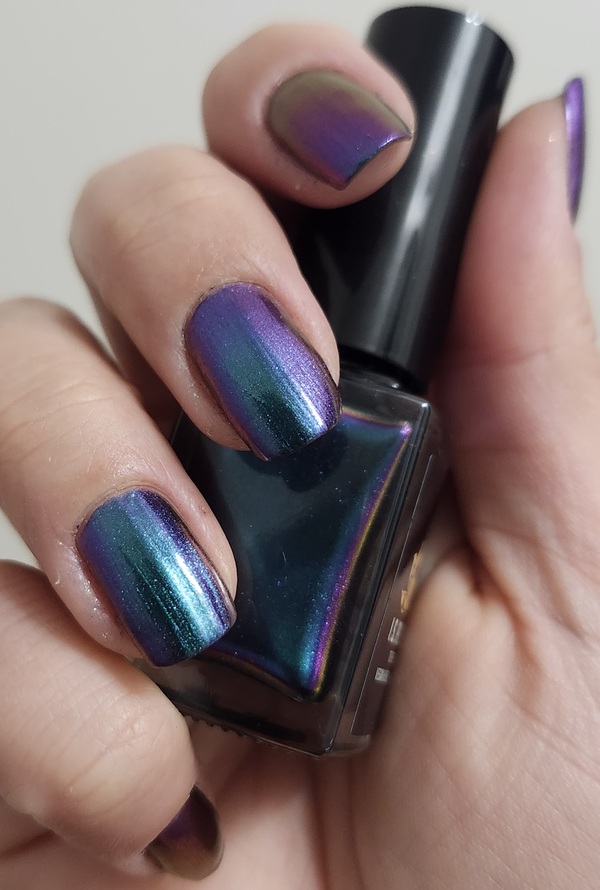 Nail polish swatch / manicure of shade Inspired Sense Winter's Eve
