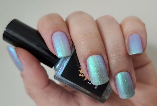 Nail polish swatch / manicure of shade Inspired Sense Mermaid Song