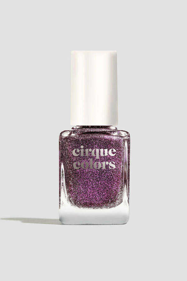 Nail polish swatch / manicure of shade Cirque Colors Foxglove
