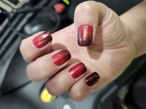 Nail polish swatch / manicure of shade Emily de Molly Ill Fated
