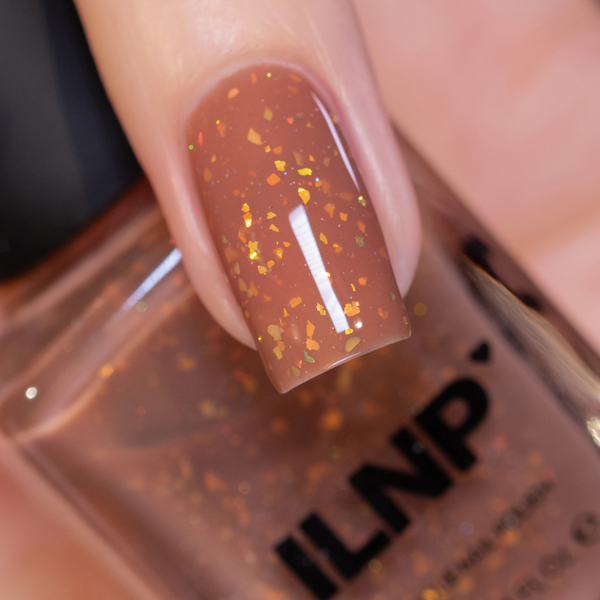 Nail polish swatch / manicure of shade I Love Nail Polish Ginger Snap