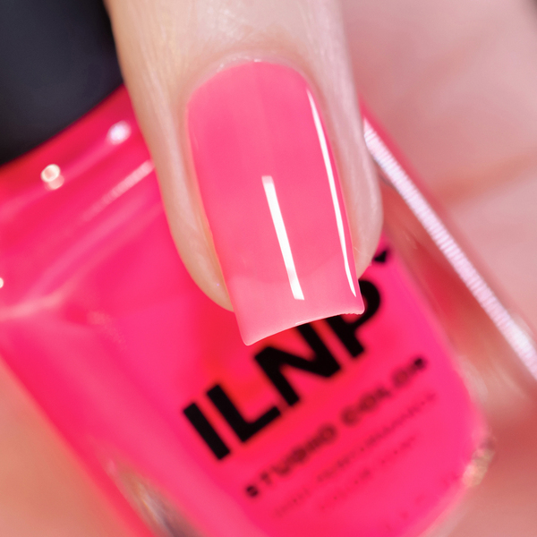 Nail polish swatch / manicure of shade I Love Nail Polish Sorbet