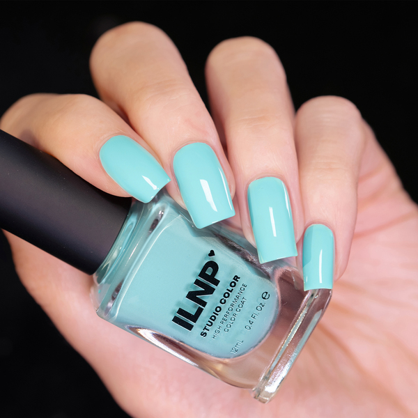Nail polish swatch / manicure of shade I Love Nail Polish Oasis